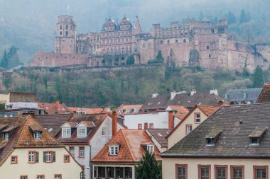 Heidelberg, Almanya'daki kalenin görünümü