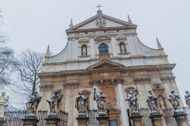 Aziz peter ve paul Kilisesi Krakow, Polonya