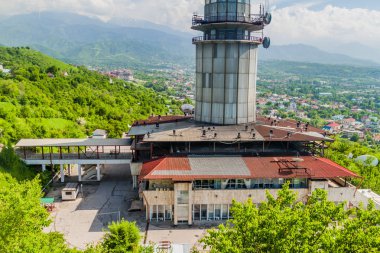  Almaty Televizyon Kulesi, Kok Tepe Dağı, Kazakistan