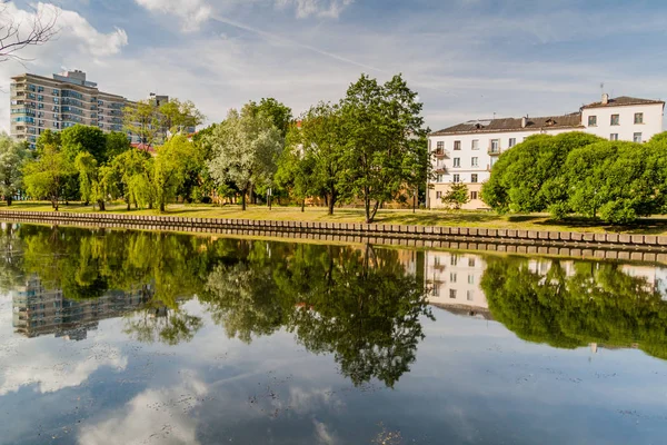 View Svislach River Minsk Belarus — Stock Photo, Image