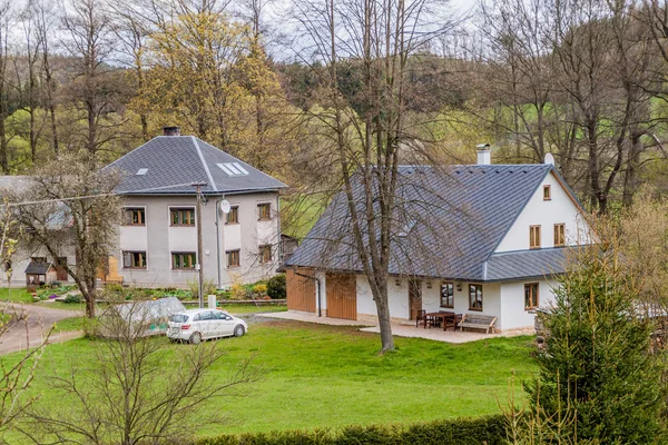 Modern Hagyományos Vidéki Ház Letohrad Csehország — Stock Fotó