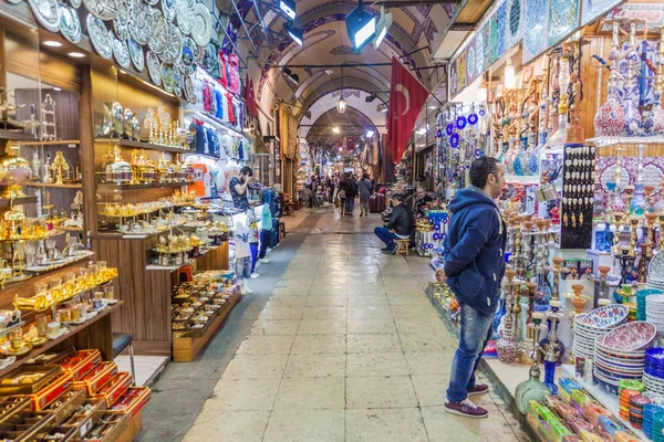 Istanbul Turquie 1Er Mai 2017 Une Des Ruelles Grand Bazar — Photo