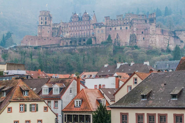View Castle Heidelberg Germany — Stock Photo, Image