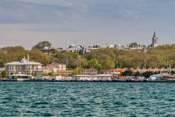 Topkapı Sarayı'nın İstanbul,Türkiye manzarası