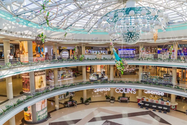 Minsk Belarus Junio 2017 Centro Comercial Subterráneo Plaza Independencia Minsk — Foto de Stock