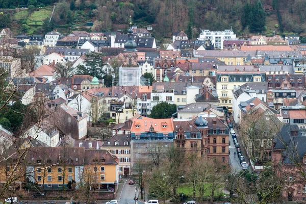Aerial View Heidelberg Germany — Stock Photo, Image