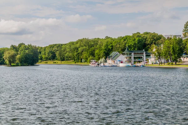 Sjön Slepyanskaya Vattensystem Minsk Vitryssland — Stockfoto