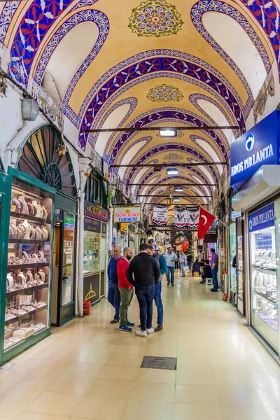 Istanbul Turecko Května 2017 Jedna Uliček Velkého Bazaru Istanbulu — Stock fotografie