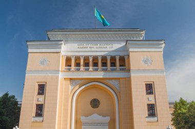 Kazakistan Cumhuriyeti Bilim Akademisi Binası Almatı, Kazakistan.