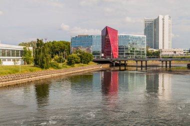 Minsk, Beyaz Rusya'daki Slepyanskaya su sistemi Gölü