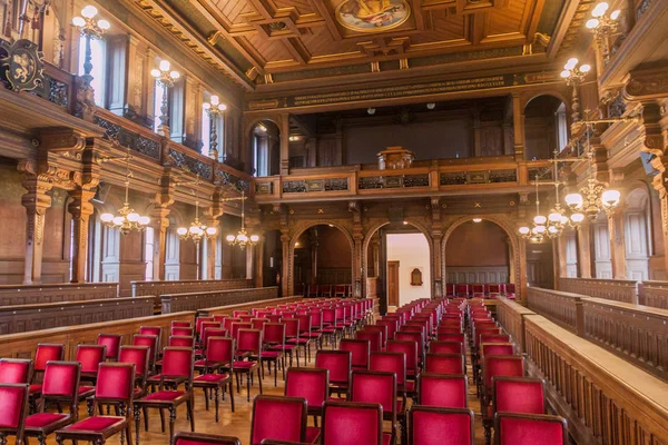 Heidelberg Alemania Diciembre 2017 Interior Del Gran Salón Universidad Heidelberg — Foto de Stock