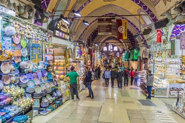 Istanbul Turquía Mayo 2017 Uno Los Callejones Del Gran Bazar — Foto de Stock