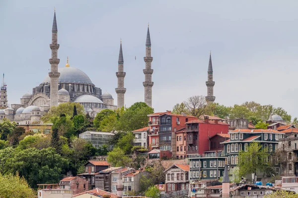 Suleymaniye Mecset Isztambulban Törökország — Stock Fotó