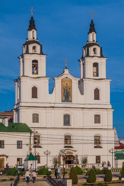 Minsk Belarus Junio 2017 Catedral Del Espíritu Santo Minsk Capital —  Fotos de Stock