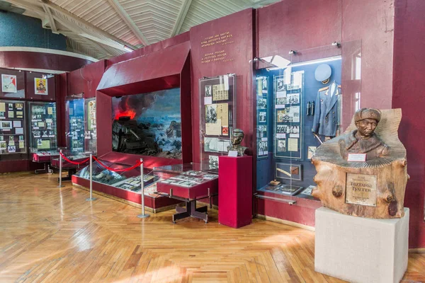 Almaty Kazakhstan Maio 2017 Interior Museu Estado Central República Cazaquistão — Fotografia de Stock