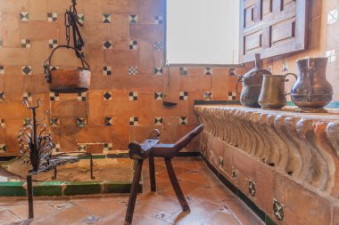 Toledo, İspanya - 23 Ekim 2017: İspanya 'nın Toledo kentindeki El Greco Müzesinin Sergisi