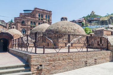 Eski Tiflis, Georgia 'da bir hamamda Cupolas.