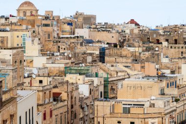 Bir Valletta, Malta başkenti manzarası