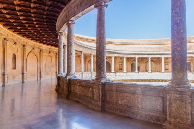 Carlos V. Saray Granada, İspanya 'da Alhambra' da