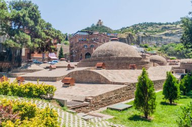 Eski Tiflis, Georgia 'da bir hamamda Cupolas.