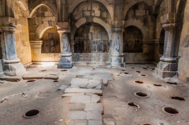 Haghpat, Ermenistan - 12 Temmuz 2017: Ermenistan 'daki Haghpat Manastırı