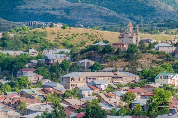 Kirche Auf Einem Hügel Der Stadt Akhaltsikhe Georgien — Stockfoto