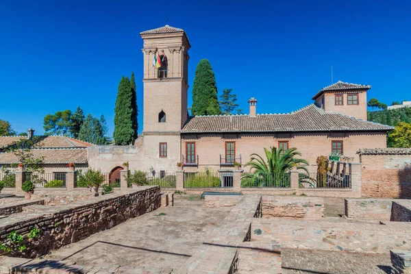 Convent San Francisco Alhambra Fortress Granada Spain — Stock Photo, Image