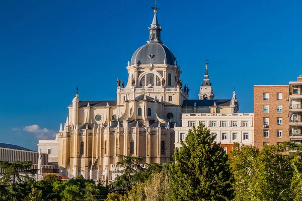 Catedral Almudena Madridu Španělsko — Stock fotografie