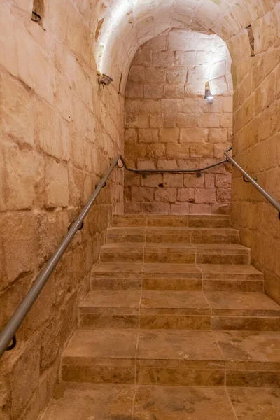 Escalera Ciudadela Ciudadela Victoria Isla Gozo Malta — Foto de Stock