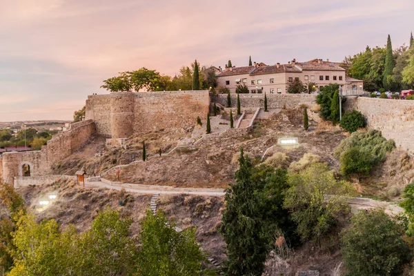 Förstärkta Murar Toledo Spanien — Stockfoto