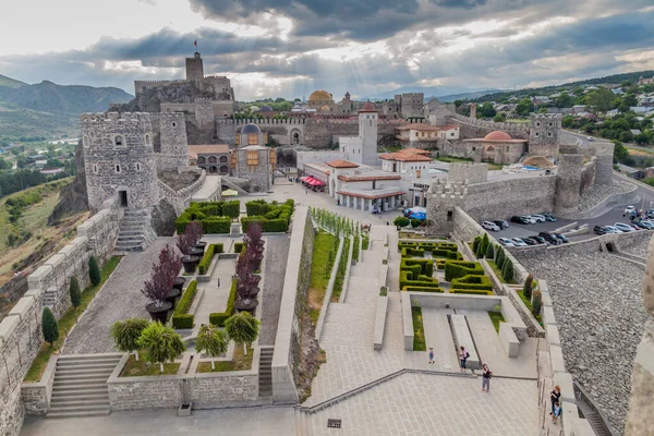 Akhaltsikhe Georgia July 2017 View Rabati Castle Fortress Akhaltsikhe Town — Stock Photo, Image