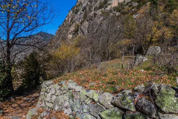 Landscape Madriu Perafita Claror Valley Andorra — стокове фото