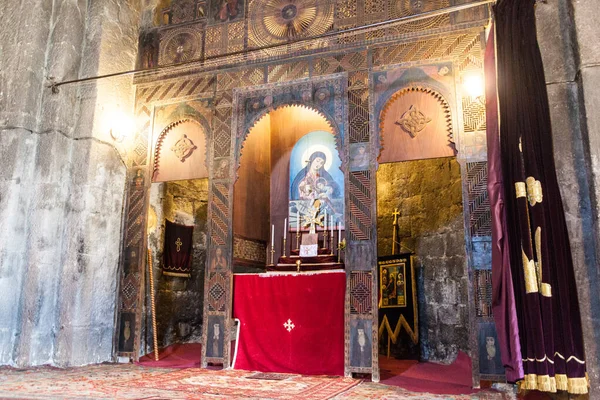 Sevanavank Armenia Luglio 2017 Immagini Religiose Nel Monastero Sevanavank Armenia — Foto Stock