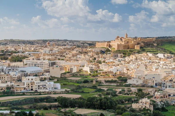 Victoria Und Die Cittadella Gozo Island Malta — Stockfoto