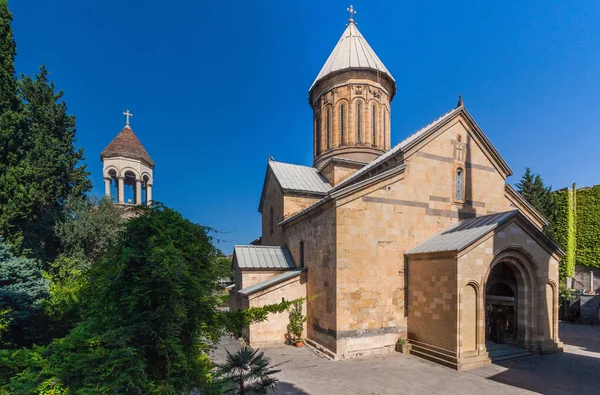 Igreja Jvaris Mama Tbilisi Capital Geórgia — Fotografia de Stock