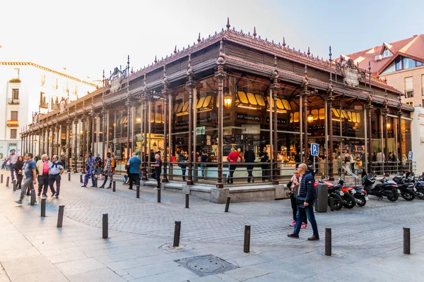 Madrid Spain October 2017 View Mercado San Miguel Market Madrid — Stock Photo, Image