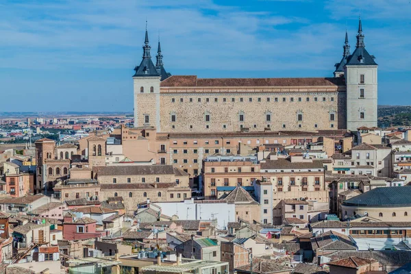 Крепость Алькасар Толедо Испания — стоковое фото