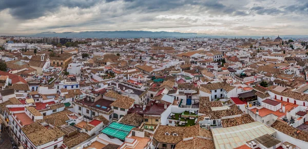 Panorama Kordoby Wieczorem Hiszpania — Zdjęcie stockowe
