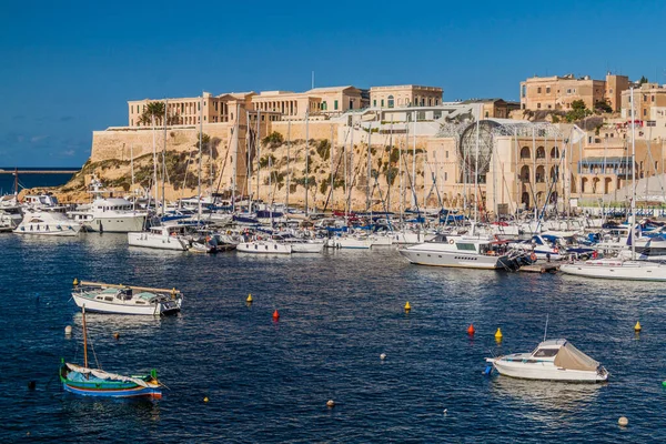 Utsikt Över Kalkara Stad Malta — Stockfoto