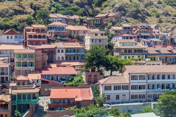 Houses Center Tbilisi Georgia — Stock Photo, Image