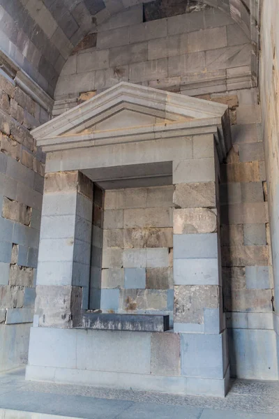 Detalj Det Helleniska Templet Garni Armenien — Stockfoto