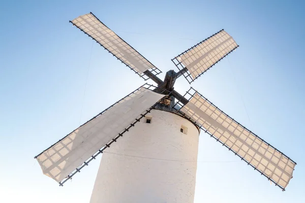 Eine Der Windmühlen Dorf Consuegra Spanien — Stockfoto