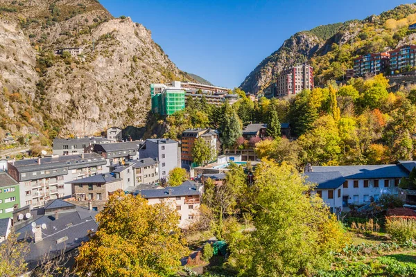 Bâtiments Ville Escaldes Engordany Andorre — Photo
