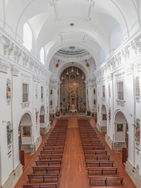 Toledo España Octubre 2017 Interior Iglesia Jesuita San Ildefonso Toledo — Foto de Stock