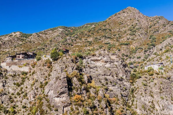 Casas Montaña Andorra —  Fotos de Stock