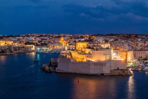 Fort Angelo Birgu Stad Malta — Stockfoto