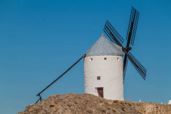 Windmühle Consuegra Dorf Spanien — Stockfoto