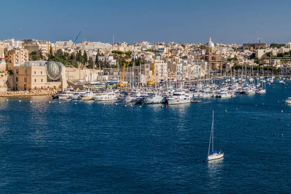 Kalkara Malta Listopada 2017 Widok Miasto Kalkara Malta — Zdjęcie stockowe