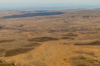 Azerbaycan manzarası Gürcistan 'daki Davit Gareja manastır kompleksinde görüldü.