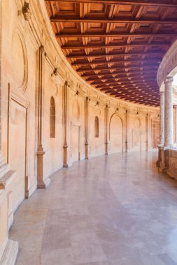 Carlos V. Saray Granada, İspanya 'da Alhambra' da